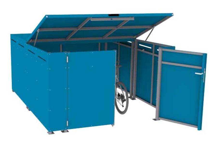 FalcoCargoBox Lastenfahrrad Garage