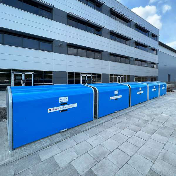 FalcoPod: abschließbare Fahrradbox