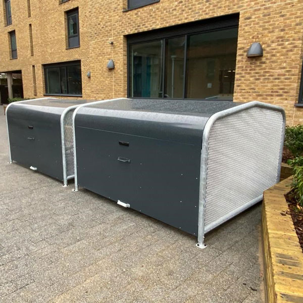 FalcoPod: abschließbare Fahrradbox