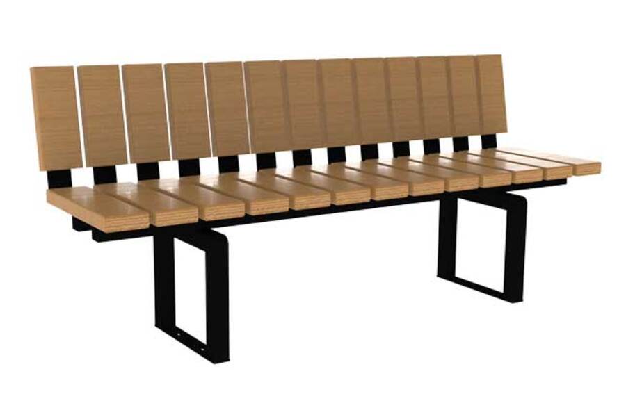 FalcoSinus Gerade Parkbank