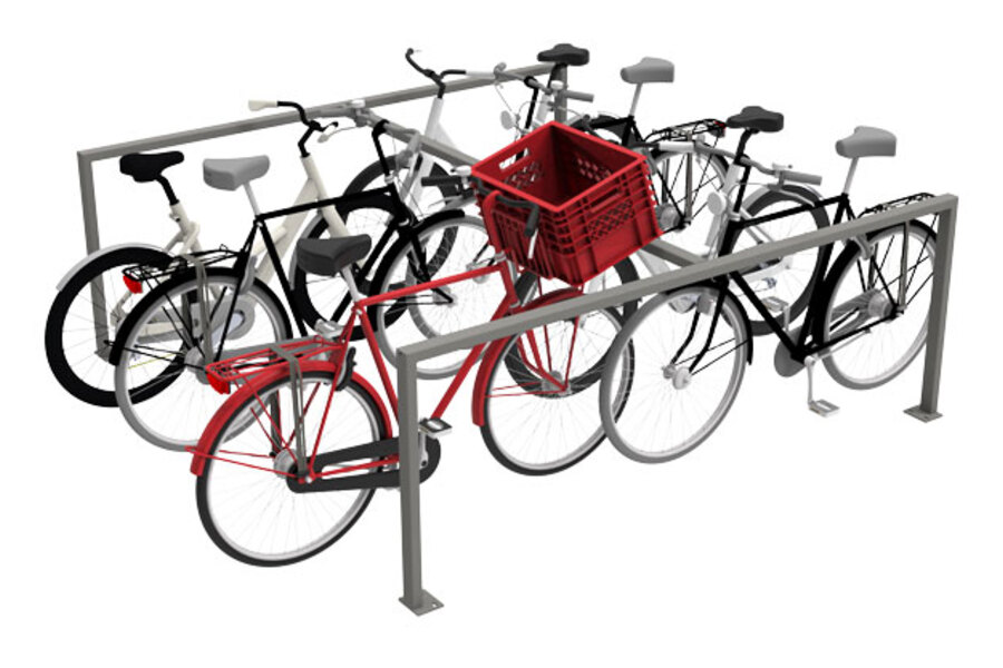 FalcoGrid doppelseitige Fahrradstellplatz Abgrenzung