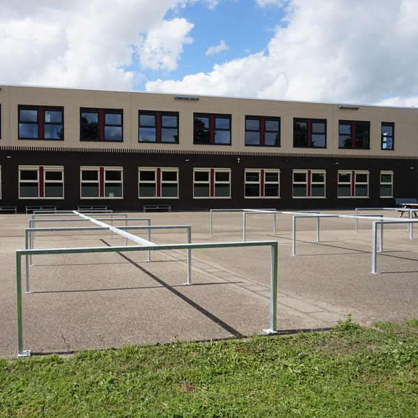 FalcoGrid doppelseitige Fahrradstellplatz Abgrenzung