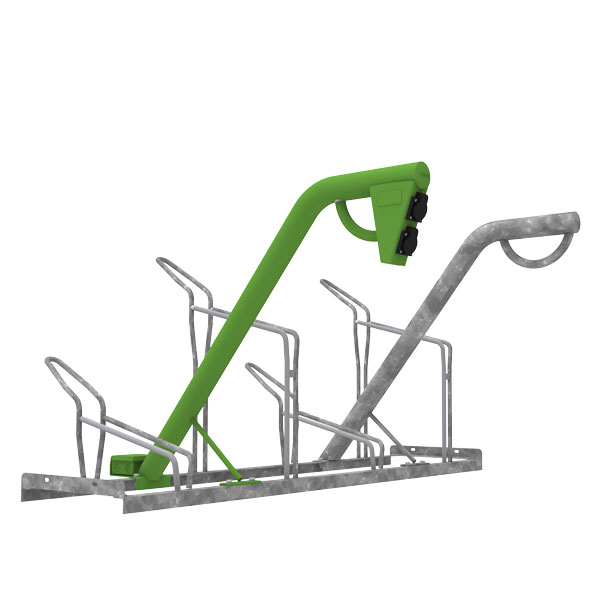 FalcoSound Fahrradständer mit E-Bike Ladestation