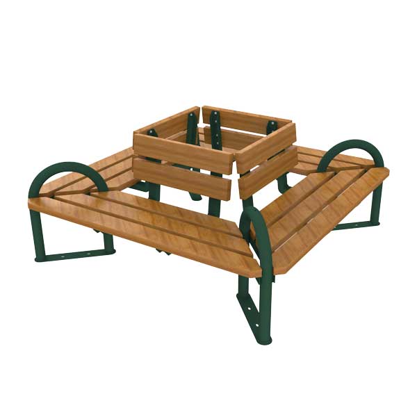 straatmeubilair FalcoSwing bombank vierkant