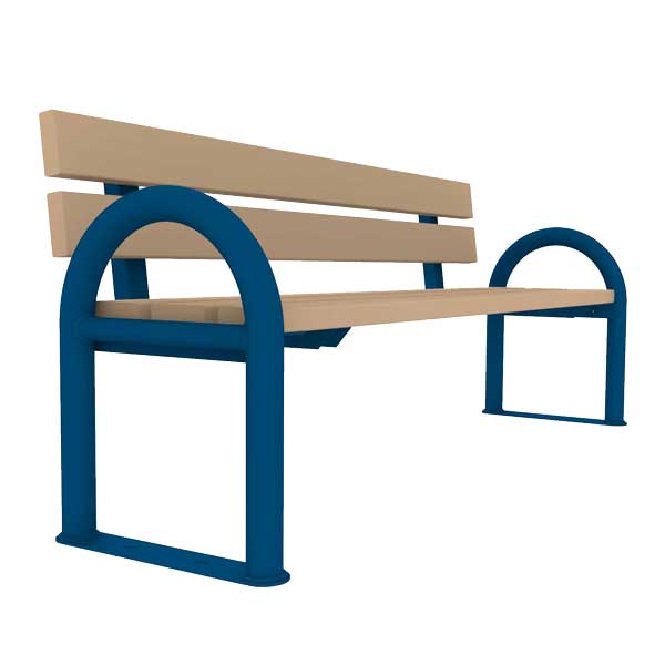 FalcoSwing  Parkbank mit Rückenlehne