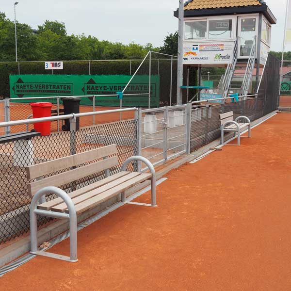 FalcoSwing  Parkbank mit Rückenlehne